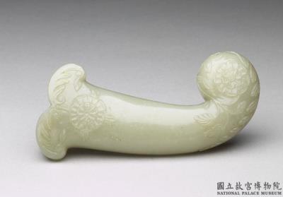 图片[2]-Jade dagger hilt, Mughal Empire-China Archive